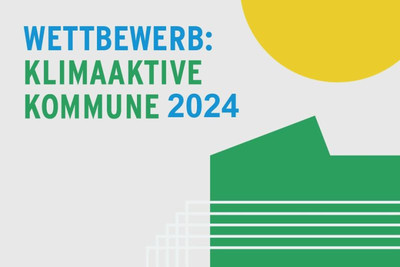 Logo Wettbewerb Klimaaktive Kommune 2024, Quelle: Deutsches Institut für Urbanistik (Difu)